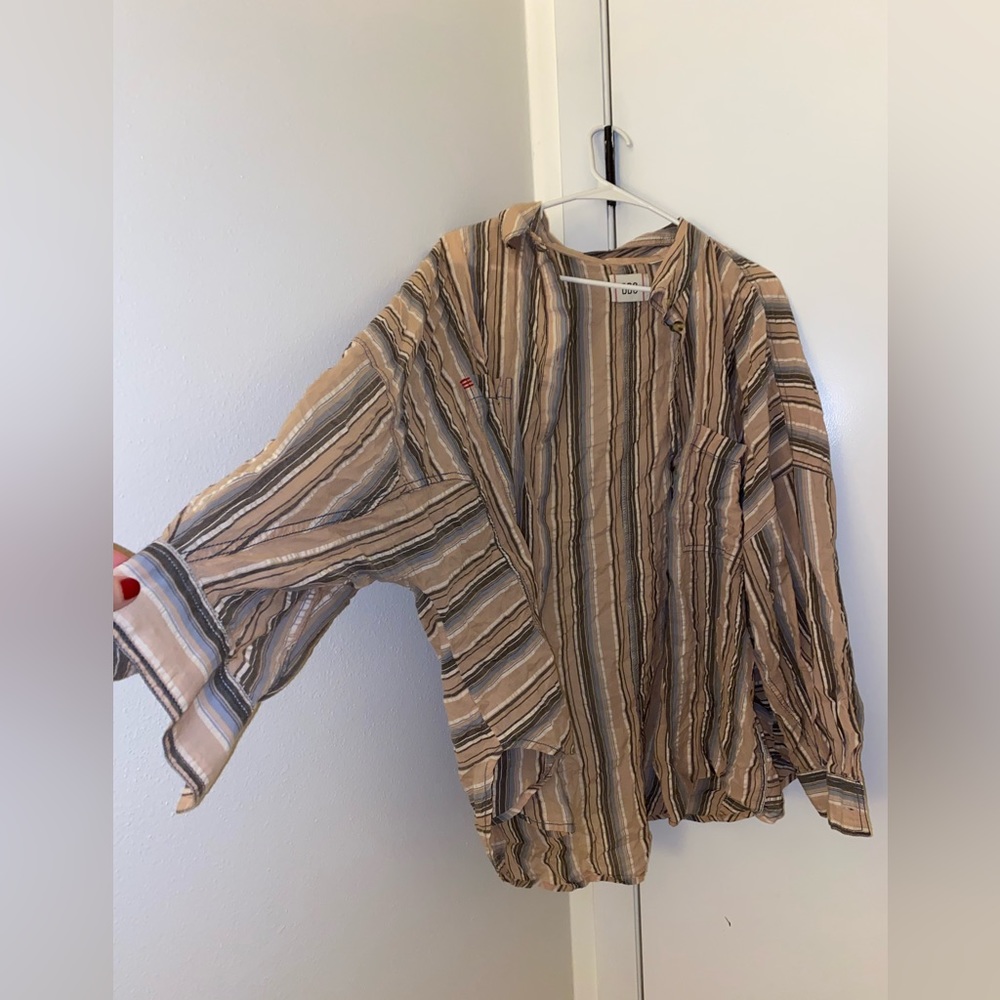 Bdg oversized button down shirt